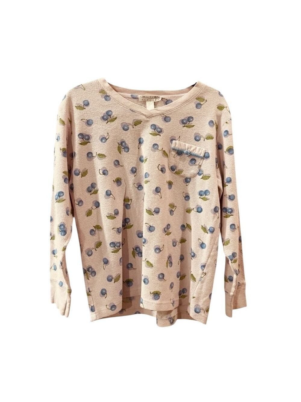 Carole Hochman Women’s Sleep Lounge Pajama Top Shirt Size: Medium